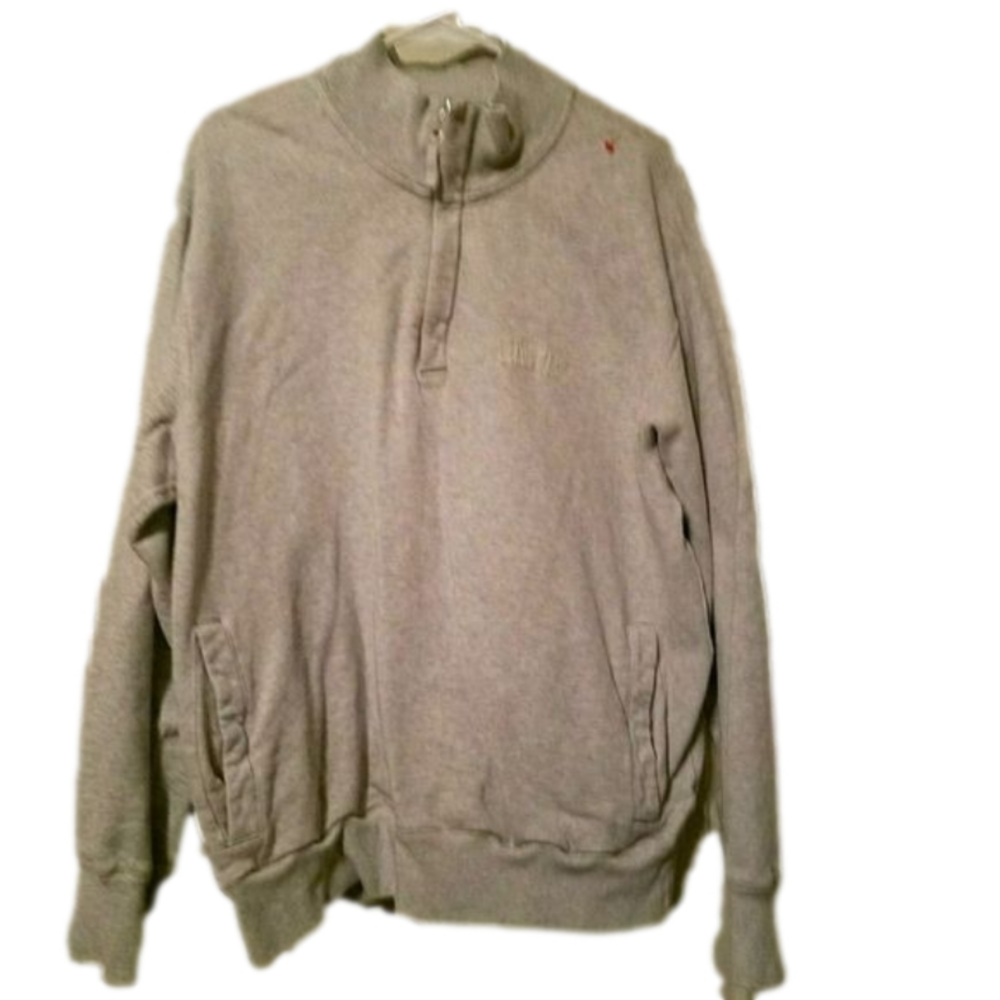 Nautica mens L quarter zip sweatshirt